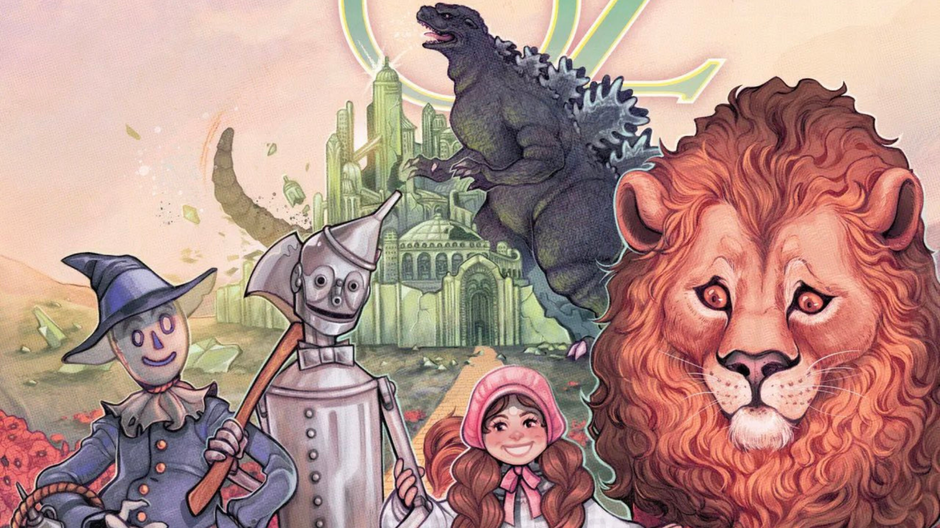 The Kaiju of Oz colocará o Rei dos Monstros no caminho de Dorothy e seus aliados em aventura inédita prevista para outubro